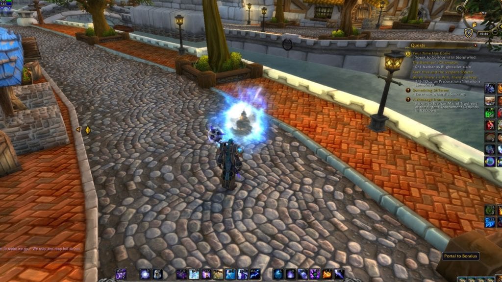 wow mage time ability