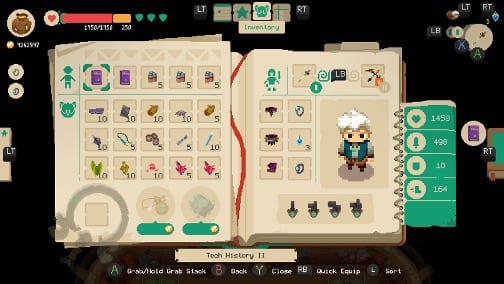 Moonlighter Game book items