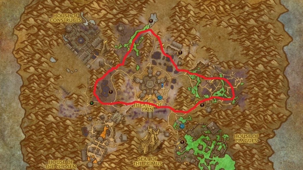 Our Maldraxxus Herbalism Route 1 