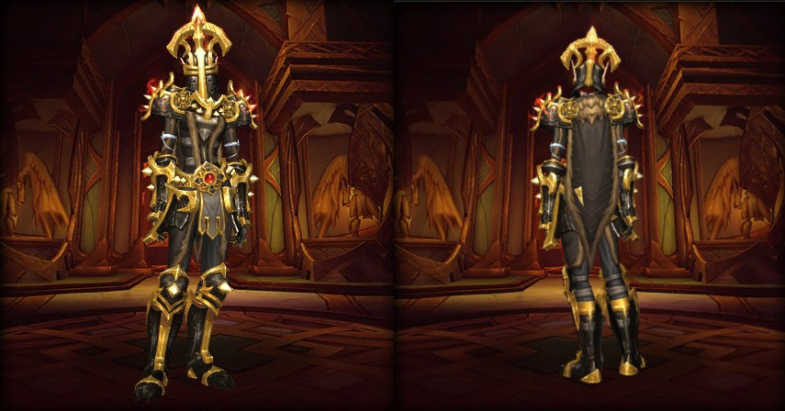 Warroior Transmog Sets - Sanctified Ymirjar Lord's Battlegear