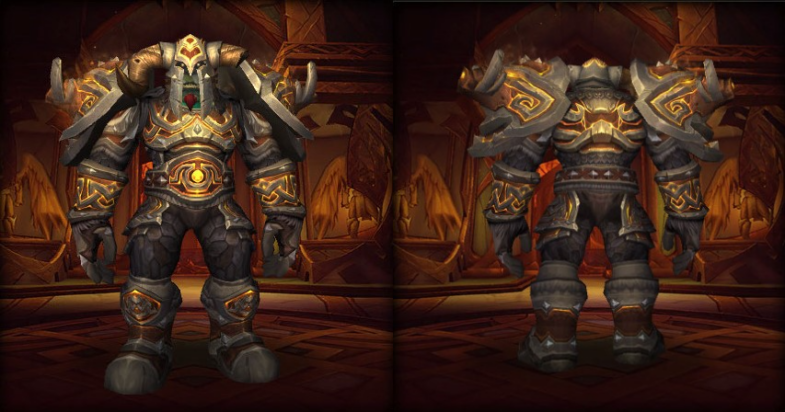 Warroior Transmog Sets - Sanctified Ymirjar Lord's Battlegear