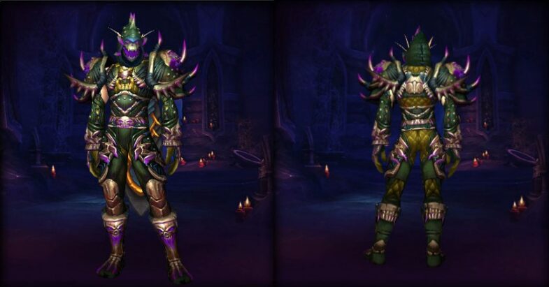 Rogue Transmog Sets - Cataclysmic Gladiator's Leather Armor