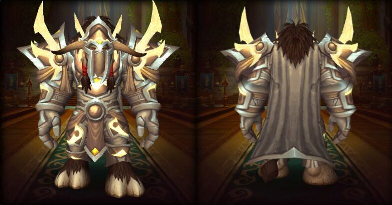 Paladin Transmog Sets - Fierce Combatant's Plate Scaled Armor