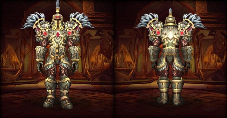 Warroior Transmog Sets - Dreadful Gladiator's Plate Armor